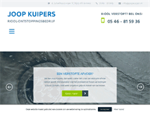 Tablet Screenshot of joopkuipers.nl